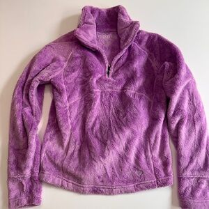 Purple Obermeyer Fleece Pullover